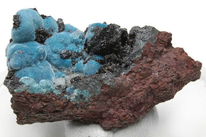 Blue Botryoidal Shattuckite Specimen - Namibia #228962